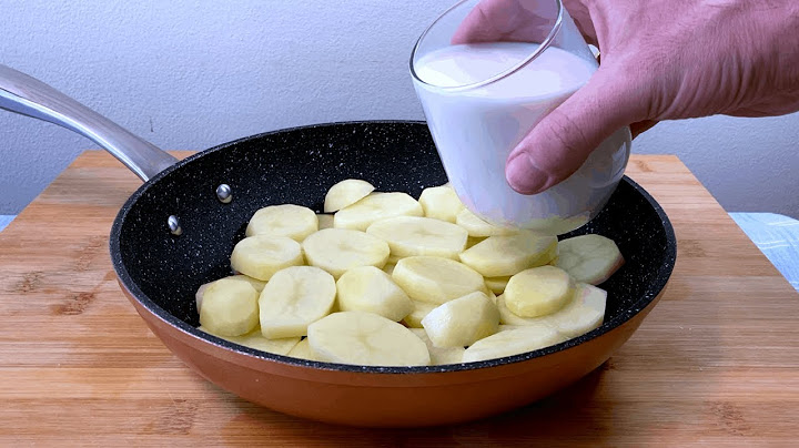 Συνταγή για πατάτες με γάλα